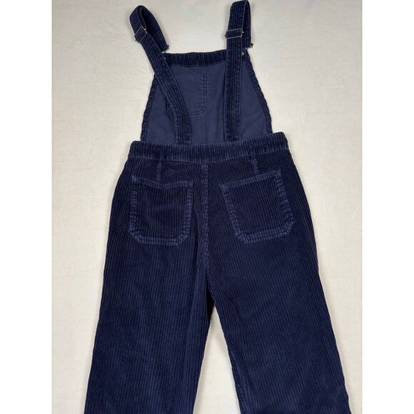 Women's size‎ Small M.i.h Jeans Anthropologie Korine navy Corduroy Overalls boho - Picture 4 of 10